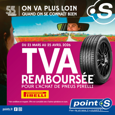 TVA remboursée sur les pneus Pirelli : une offre à ne pas manquer